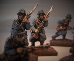 Strelets French Infantry in Gasmasks