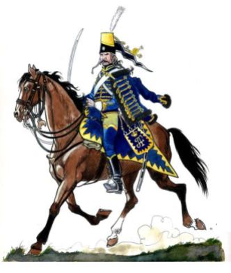 Trooper of Blå Hussars Copyright: Franco Saudelli and Dr Marco Pagan